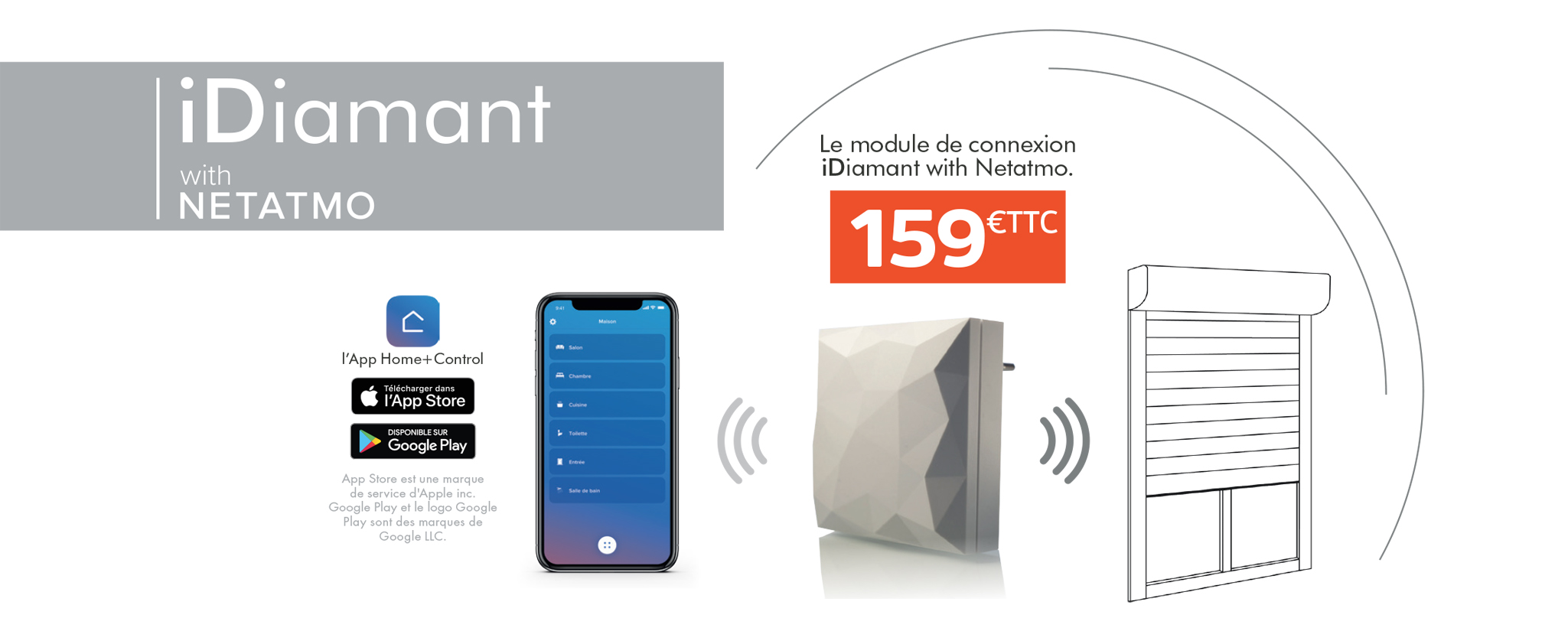 iDiamant with Netatmo